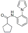 Cyclopentanecarboxamide, N-[2-(1H-pyrrol-1-yl)phenyl]- (9CI) CAS#: 497057-44-0