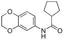 Cyclopentanecarboxamide, N-(2,3-dihydro-1,4-benzodioxin-6-yl)- (9CI) CAS#: 544415-79-4