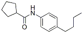 Cyclopentanecarboxamide, N-(4-butylphenyl)- (9CI) CAS#: 543693-63-6