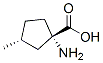 Cyclopentanecarboxylic acid, 1-amino-3-methyl-, trans- (9CI) CAS#: 50967-94-7