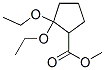 Cyclopentanecarboxylic acid, 2,2-diethoxy-, methyl ester (9CI) CAS#: 450408-27-2