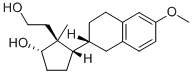 Cyclopentaneethanol, 2-hydroxy-1-methyl-5-(1,2,3,4-tetrahydro-6-methox y-2-naphthalenyl)-, (1S-(1-alpha,2-beta,5-beta(S*)))- CAS#: 53940-77-5