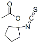 Cyclopentanol, 1-isothiocyanato-, acetate (ester) (9CI) CAS#: 474055-68-0