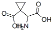 Cyclopropaneacetic acid, alpha-amino-1-carboxy- (9CI) CAS#: 421548-64-3