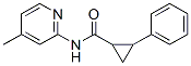 Cyclopropanecarboxamide, N-(4-methyl-2-pyridinyl)-2-phenyl- (9CI) CAS#: 445249-84-3