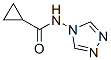 Cyclopropanecarboxamide, N-4H-1,2,4-triazol-4-yl- (9CI) CAS#: 550299-57-5