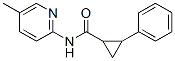 Cyclopropanecarboxamide, N-(5-methyl-2-pyridinyl)-2-phenyl- (9CI) CAS#: 549483-92-3