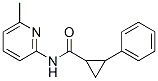 Cyclopropanecarboxamide, N-(6-methyl-2-pyridinyl)-2-phenyl- (9CI) CAS#: 549516-19-0