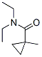 Cyclopropanecarboxamide, N,N-diethyl-1-methyl- (9CI) CAS#: 467426-60-4