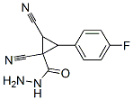 Cyclopropanecarboxylic acid, 1,2-dicyano-3-(4-fluorophenyl)-, hydrazide (9CI) CAS#: 496916-32-6
