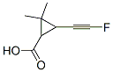 Cyclopropanecarboxylic acid, 3-(fluoroethynyl)-2,2-dimethyl- (9CI) CAS#: 403507-47-1