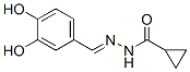 Cyclopropanecarboxylic acid, [(3,4-dihydroxyphenyl)methylene]hydrazide (9CI) CAS#: 503025-31-8