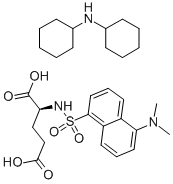 DANSYL-L-GLUTAMIC ACID DI(CYCLOHEXYLAMMONIUM) SALT CAS#: 53332-33-5