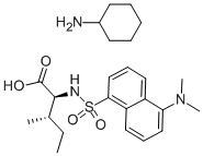 DANSYL-L-ISOLEUCINE CYCLOHEXYLAMMONIUM SALT CAS#: 53369-40-7