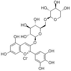 DELPHINIDIN-3-O-SAMBUBIOSIDE CHLORIDE CAS#: 53158-73-9