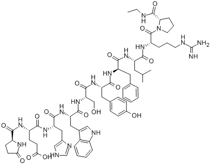 DES-GLY10,[D-PHE6]-LH-RH ETHYLAMIDE CAS#: 57773-64-5