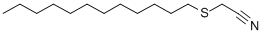 DODECYLTHIOACETONITRILE CAS#: 51956-42-4