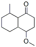 Decahydro-4-methoxy-8-methyl-naphthalen-1-one CAS#: 54845-31-7