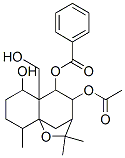 Decahydro-5a-(hydroxymethyl)-2,2,9-trimethyl-3,9a-methano-1-benzoxepine-4,5,6-triol 4-acetate 5-benzoate CAS#: 52691-06-2