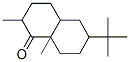 Decahydro-6-tert-butyl-2,8a-dimethylnaphthalen-1-one CAS#: 54869-06-6