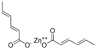 Di[(2E,4E)-2,4-hexadienoic acid]zinc salt CAS#: 5045-91-0