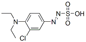 Diazenesulfonic acid, (3-chloro-4-(diethylamino)phenyl)- CAS#: 50978-49-9