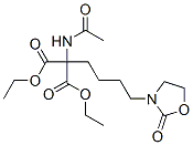 Diethyl acetamido[4-[2-oxo-3-oxazolidinyl]butyl]malonate CAS#: 53478-26-5