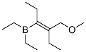 Diethyl[(Z)-1-ethyl-2-(methoxymethyl)-1-butenyl]borane CAS#: 53670-48-7