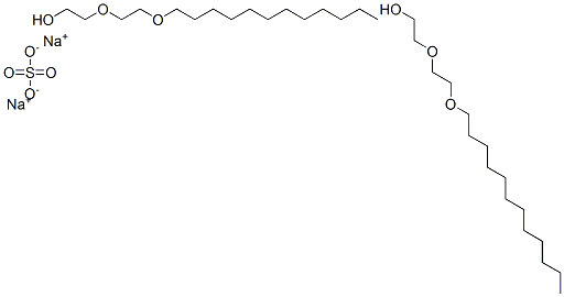 Diethylene glycol monododecyl ether sodium sulfate CAS#: 51286-51-2