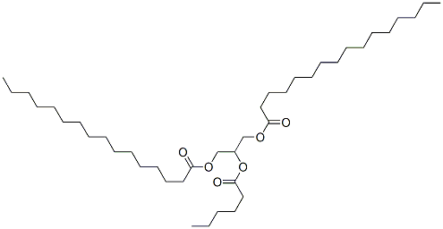 Di(hexadecanoic acid)2-[(1-oxohexyl)oxy]-1,3-propanediyl ester CAS#: 56588-23-9