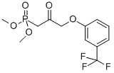 Dimethyl [2-oxo-3-[3-(trifluoromethyl)phenoxy]propyl]phosphonate CAS#: 54094-19-8
