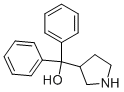 Diphenyl-pyrrolidin-3-yl-methanol CAS#: 5731-19-1