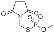 Dithiophosphoric acid O,O-dimethyl S-[(2,5-dioxo-1-pyrrolidinyl)methyl] ester CAS#: 58995-44-1