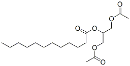 Dodecanoic acid, 2-(acetyloxy)-1-[(acetyloxy)methyl]ethyl ester CAS#: 55191-43-0