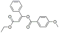 [(E)-2-ethoxycarbonyl-1-phenyl-ethenyl] 4-methoxybenzoate CAS#: 5467-88-9