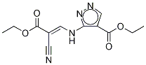 (E)-3-[(2-Cyano-3-ethoxy-3-oxo-1-propenyl)aMino]-1H-pyrazole-4-carboxylic Acid Ethyl Ester CAS#: 52632-17-4