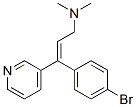 (E)-3-(4-Bromophenyl)-N,N-dimethyl-3-(3-pyridyl)-2-propen-1-amine CAS#: 56775-89-4