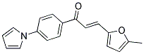 (E)-3-(5-METHYL-2-FURYL)-1-[4-(1H-PYRROL-1-YL)PHENYL]-2-PROPEN-1-ONE CAS#: 551930-65-5