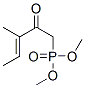 [(E)-3-Methyl-2-oxo-3-pentenyl]phosphonic acid dimethyl ester CAS#: 54543-04-3
