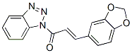 (E)-3-benzo[1,3]dioxol-5-yl-1-benzotriazol-1-yl-prop-2-en-1-one CAS#: 6209-00-3