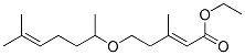 (E)-5-[(1,5-Dimethyl-4-hexenyl)oxy]-3-methyl-2-pentenoic acid ethyl ester CAS#: 53311-39-0