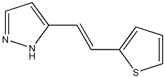 (E)-5-(2-(thiophen-2-yl)vinyl)-1H-pyrazole CAS#: 500128-99-4