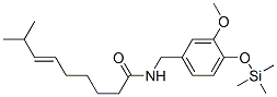 (E)-N-[[3-Methoxy-4-(trimethylsiloxy)phenyl]methyl]-8-methyl-6-nonenamide CAS#: 56784-17-9