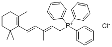 (E,E)-[3-methyl-5-(2,6,6-trimethyl-1-cyclohexen-1-yl)penta-2,4-dienyl]triphenylphosphonium chloride CAS#: 53282-28-3