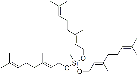 (E,E,E)-tris[(3,7-dimethyl-2,6-octadienyl)oxy]methylsilane CAS#: 55823-85-3