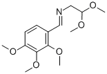 ETHANAMINE, 2,2-DIMETHOXY-N-[(2,3,4-TRIMETHOXYPHENYL)METHYLENE]- CAS#: 54879-68-4
