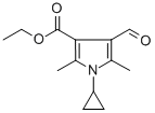 ETHYL 1-CYCLOPROPYL-4-FORMYL-2,5-DIMETHYL-1H-PYRROLE-3-CARBOXYLATE CAS#: 423768-53-0