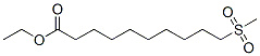 ETHYL 10(METHYLSULFONYL)DECANOATE CAS#: 54863-63-7