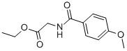 ETHYL 2-[(4-METHOXYBENZOYL)AMINO]ACETATE CAS#: 51220-57-6