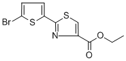 ETHYL 2-(5-BROMO-2-THIENYL)-1,3-THIAZOLE-4-CARBOXYLATE CAS#: 423768-45-0